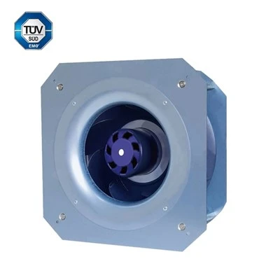 225 mm 48 V DC atpakaļgaitas centrbēdzes gaisa attīrītāja ventilatora kronšteins ar CE